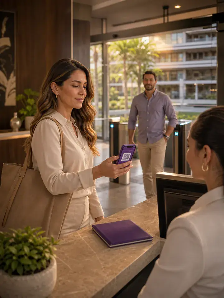 ¿Cómo crear un pase de acceso para visitantes o proveedores?