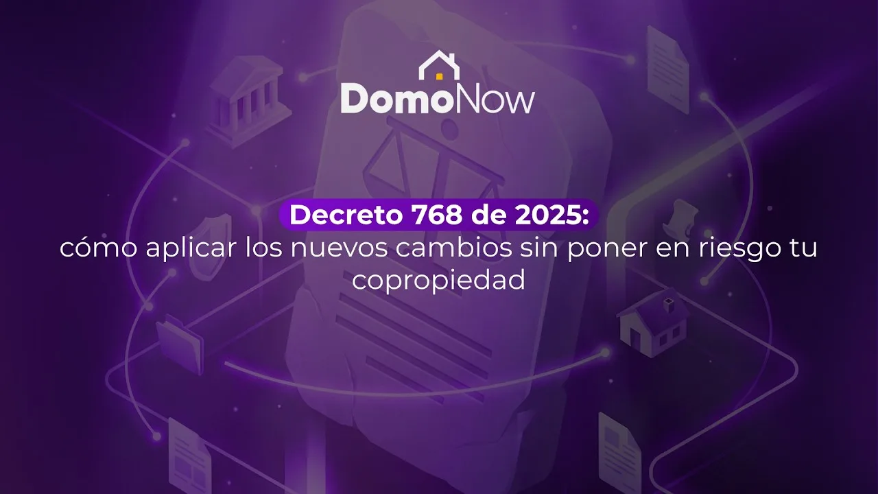 Webinar sobre el Decreto 768 de 2025 y sus cambios