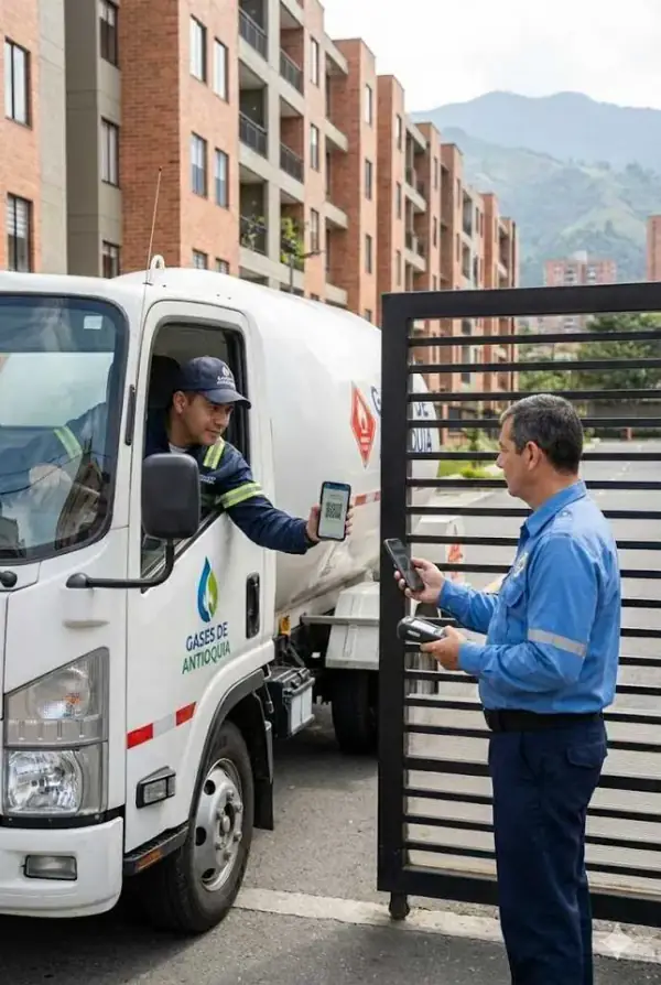 Proveedor siendo registrado en minuta virtual DomoNow