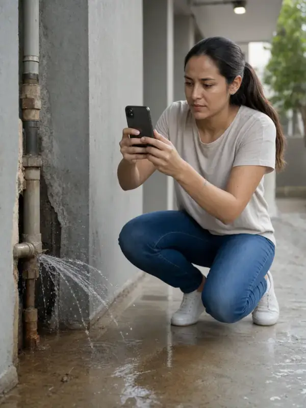 Reporte de daños en zonas comunes