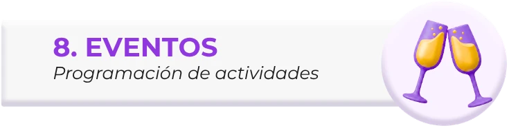 Módulo eventos