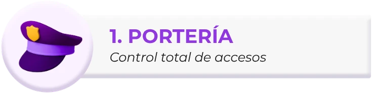 Módulo porteria