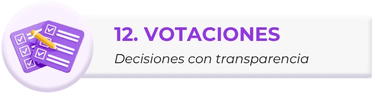 Módulo votaciones